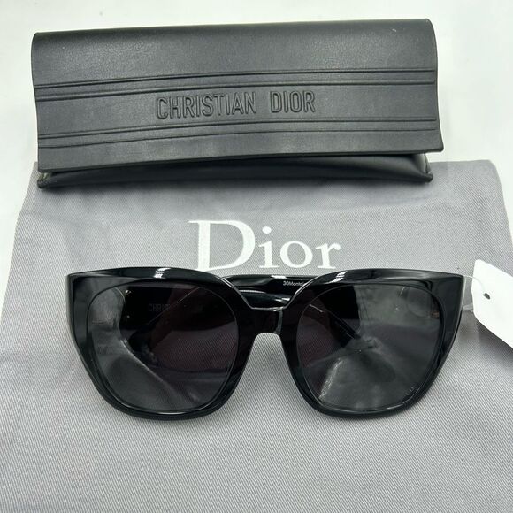 Unisex Dior Montaigne S8U rectangular Jewler sunglasses made in Italy - Picture 1 of 8